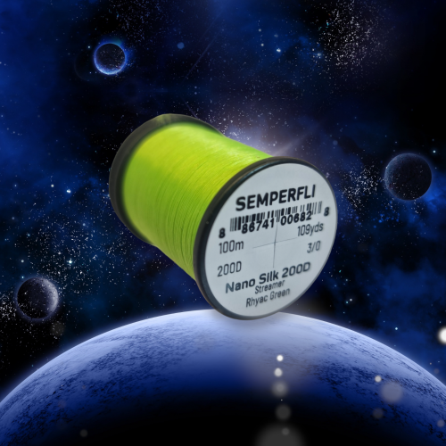 Semperfli Nano Silk Streamer 200D Rhyac Green